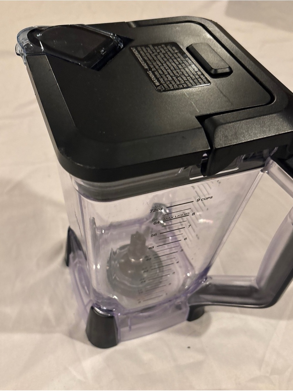 Ninja Ultra XL 72oz Pitcher for BL660 BL663 BL663CO BL740 Kitchen Blender W/Lid